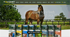 Desktop Screenshot of equerryhorsefeeds.com